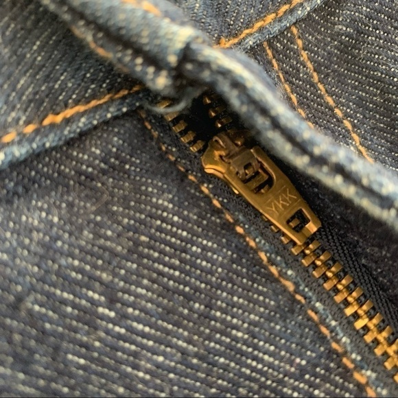 Calvin Klein Jeans Size 12 Vintage Made In USA Cotton Dark Wash High Waist - Picture 12 of 16